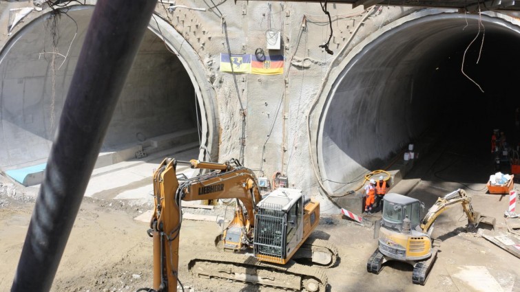 Versuchs-Geothermieanlage im Stadtbahntunnel